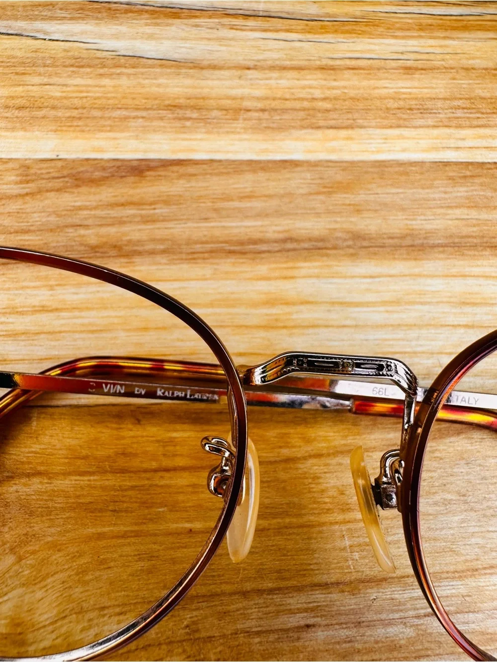 Polo Ralph Lauren Classic VI Copper Tortoise/Gold  Eyeglass FRAMES ONLY